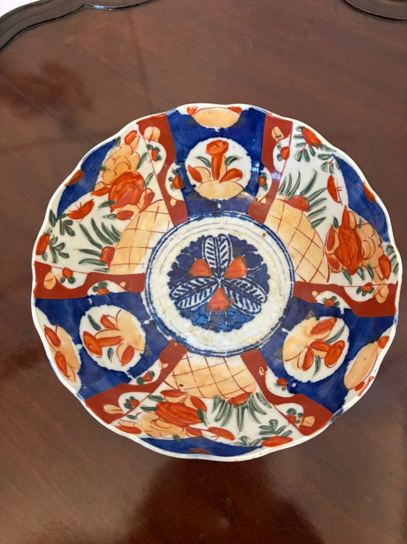 Antique Japanese Imari Bowl - Image 4